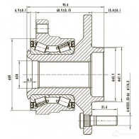 Ступица колеса ZIKMAR z89147r 7F WLRJ 1425583037 - Изображение 4