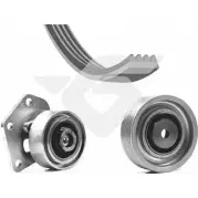 Поликлиновой ременный комплект HUTCHINSON KHV 08 Renault Laguna (K56) 1 Универсал 2.2 D (K56F/2. S56F) 83 л.с. 1995 – 2001 HAZZ2GJ BEXH 1