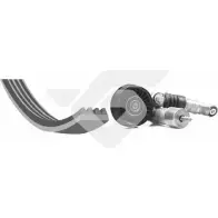 Поликлиновой ременный комплект HUTCHINSON LST4 ELU KHV 114 1987317 53BM9U0