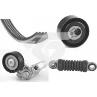 Поликлиновой ременный комплект HUTCHINSON JILG T 8SVMZG1 KHV 195 Citroen Jumpy 1 (BS, BZ) Фургон 1.9 D 70 69 л.с. 1998 – 2006