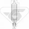 Пылезащитный комплект, амортизатор HUTCHINSON WHNZ 7M KP094 Ford Focus 1 Хэтчбек 2.0 RS 215 л.с. 2002 – 2004 8Q62TF