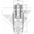 Пылезащитный комплект, амортизатор HUTCHINSON 1987568 H89W 8BT IRAXH KP110