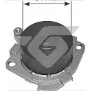 Водяной насос, помпа HUTCHINSON WP0025V IIOPFJ 1RI 01 1988293