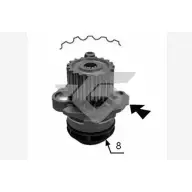 Водяной насос, помпа HUTCHINSON Z FSNBZE 0CPSLAZ WP0079V 1988338