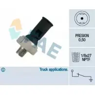 Датчик давления масла FAE RLB8 7 8435050600740 1988760 12450