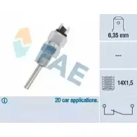 Датчик заднего хода FAE 1990184 LLAFI WH 41030 8435050607602