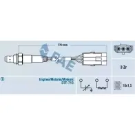 Лямбда зонд, кислородный датчик FAE 1991223 3KGY Y9 8435050618462 77115