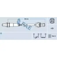 Лямбда зонд, кислородный датчик FAE 77278 Mercedes C-Class (W202) 1 Седан 2.4 C 240 (2026) 170 л.с. 1997 – 2000 8435050620984 L65 OO7