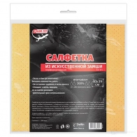 Салфетка из искусственной замши 40смх39см 3TON P DF78 55316 1440211041