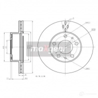 Тормозной диск MAXGEAR GL9XFZ L 192001max 2837558 - Изображение 2
