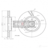 Тормозной диск MAXGEAR 2836610 HQP3D I 191065max - Изображение 2