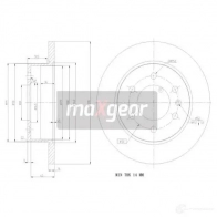Тормозной диск MAXGEAR 191235max 2836855 W YFJRB9 - Изображение 2