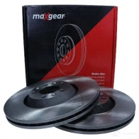 Тормозной диск MAXGEAR 9SGV B 191270 2836927 - Изображение 3