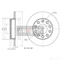 Тормозной диск MAXGEAR 2836810 191213max XXW XB4A - Изображение 2