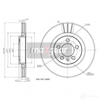 Тормозной диск MAXGEAR AA1 75JF 190682 2835819 - Изображение 2