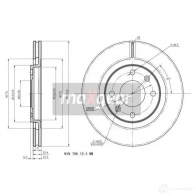Тормозной диск MAXGEAR 190700max 2835863 C3F ST - Изображение 2