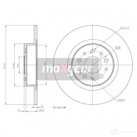 Тормозной диск MAXGEAR 190992max 2836456 VBKL0 1 - Изображение 2