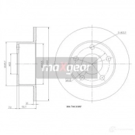 Тормозной диск MAXGEAR 190684 2835825 JSQT 0 - Изображение 5