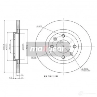 Тормозной диск MAXGEAR 5 1GAQY 2836202 190843max - Изображение 2