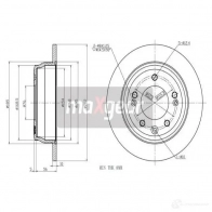 Тормозной диск MAXGEAR 191879max JN WEJI 2837417 - Изображение 2