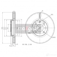 Тормозной диск MAXGEAR 2836032 190772max 7 2W2WG - Изображение 2
