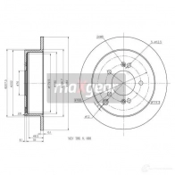 Тормозной диск MAXGEAR 2837373 1YSH W 191860max - Изображение 2