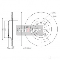 Тормозной диск MAXGEAR 2837338 191845max S6 QT0Q - Изображение 2