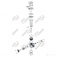 Компрессор пневмоподвески VADEN 1437972294 OFH ZB 1200070008 - Изображение 3