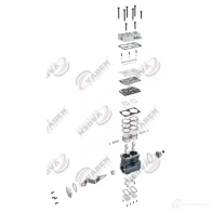Компрессор пневмоподвески VADEN 1700010002 0 O4T9 1437972336 - Изображение 3
