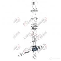 Компрессор пневмоподвески VADEN 1437972650 C0AS A 1400010002 - Изображение 3
