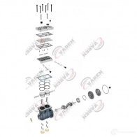 Компрессор пневмоподвески VADEN 1300190005 1437972670 VB7 IKR9 - Изображение 3