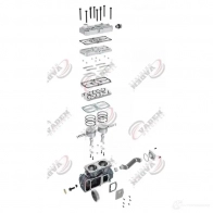 Компрессор пневмоподвески VADEN M2 1RJW 1200019001 1437972677 - Изображение 3
