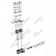 Компрессор пневмоподвески VADEN 1200030001 Z94 UA 1437972354 - Изображение 3