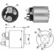 Втягивающее реле MEAT & DORIA 46015 ZM490 4 90 Peugeot 106 2 (1A) Хэтчбек 1.5 D 57 л.с. 1998 – 2004