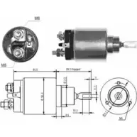 Втягивающее реле MEAT & DORIA ZM777 46032 77 7 Renault Megane (BA) 1 Хэтчбек 2.0 i (BA0G) 114 л.с. 1996 – 2003