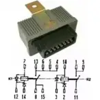 Реле топливного насоса MEAT & DORIA 64ARMX M 73240102 2005850