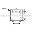 Радиатор охлаждения двигателя AVA QUALITY COOLING JP2PM2K Audi A6 Allroad (C5) 2 1997 – 2004 AI2258 4VC 7GPP