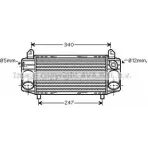 Интеркулер AVA QUALITY COOLING 4045385051205 DBI 2IO AI4192 Audi A2 (8Z) 1 2000 – 2005