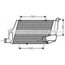 Интеркулер AVA QUALITY COOLING 1KV 3P1 4045385057009 AI4218 Audi A8