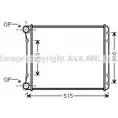 Радиатор охлаждения двигателя AVA QUALITY COOLING AIA2220 R9EAPY P 2018005 4045385061297