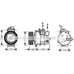 Компрессор кондиционера AVA QUALITY COOLING 4045385074051 2018113 AIK269 V MM24