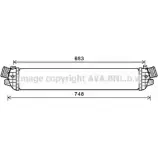 Интеркулер AVA QUALITY COOLING 4045385178698 KE 3JB 2018230 AL4129