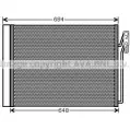 Радиатор кондиционера AVA QUALITY COOLING NF0A8 Land Rover Range Rover T3A9Y D AU5211D