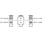 Расширительный клапан кондиционера AVA QUALITY COOLING BW1093 P6Y LC6 2018612 4045385060719