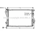 Радиатор охлаждения двигателя AVA QUALITY COOLING 4045385005956 BW2170 Bmw 7 (E38) 3 Седан 4.4 740 i. iL 286 л.с. 1996 – 2001 6 IZSS