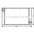 Радиатор охлаждения двигателя AVA QUALITY COOLING BW2333 LLIY6PT XM O6H 2018783