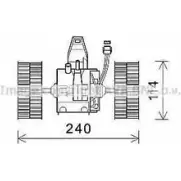 Моторчик вентилятора печки AVA QUALITY COOLING BW8491 4045385199693 2019025 EUWYV Q