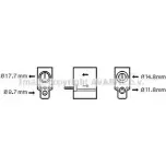 Расширительный клапан кондиционера AVA QUALITY COOLING CN1220 4045385060740 2019276 JJV XJEJ