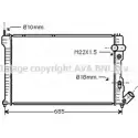 Радиатор охлаждения двигателя AVA QUALITY COOLING Citroen Xantia 1 (X1, X2) Хэтчбек 1.9 Turbo D 90 л.с. 1993 – 2003 CN2071 Y5VGSV IXR V8