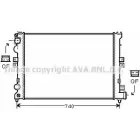 Радиатор охлаждения двигателя AVA QUALITY COOLING KJ4PEH SCM FB5Y CN2078 2019334